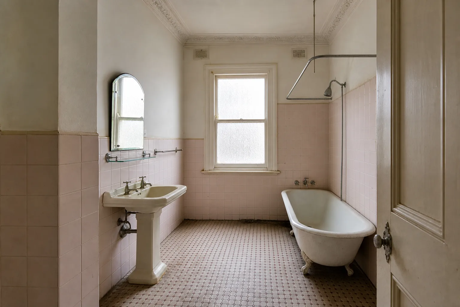 Period-home wet-area inspiration before — illustrative concept