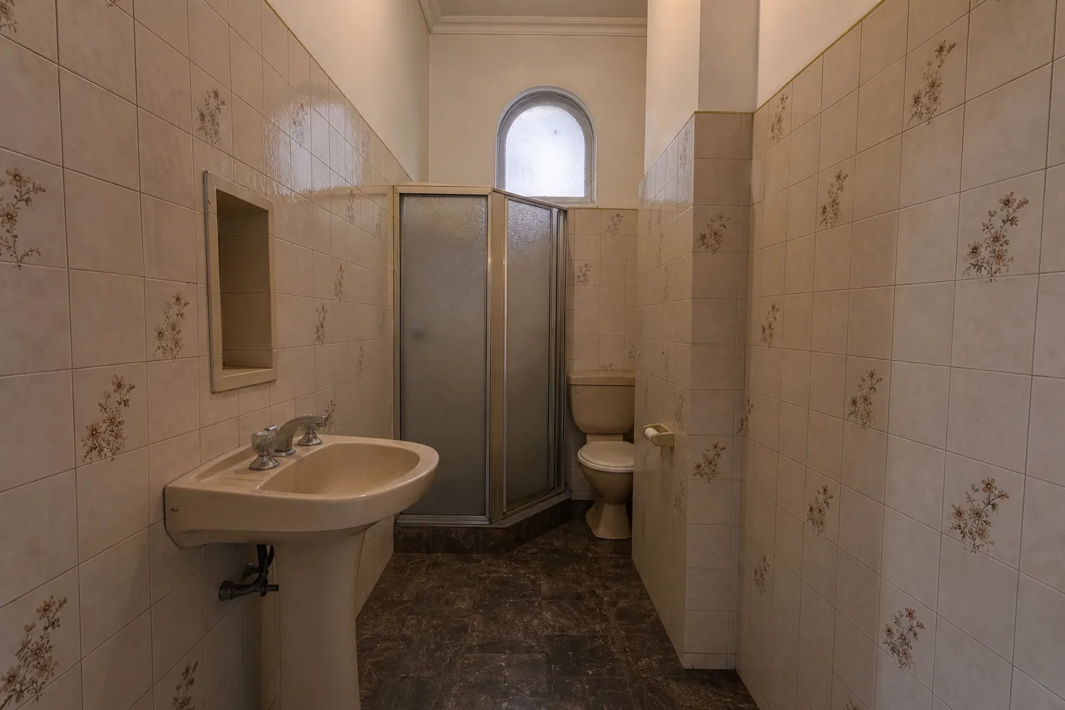 Compact ensuite before — illustrative concept