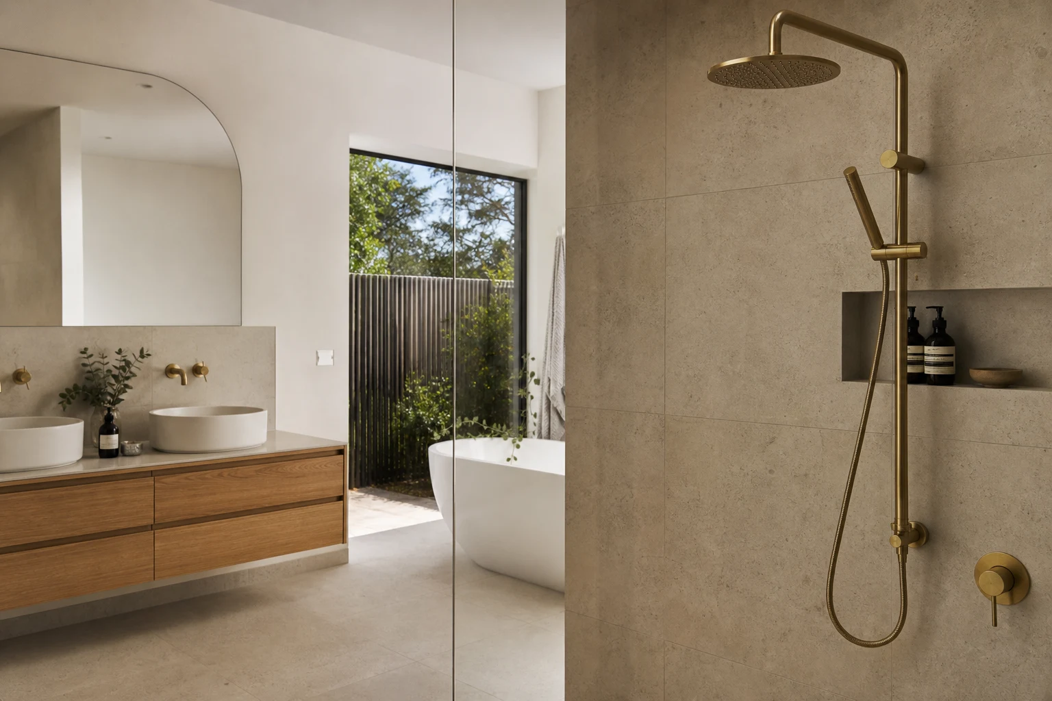 Bathroom Tapware Finishes: Brushed Brass, Matte Black and Beyond