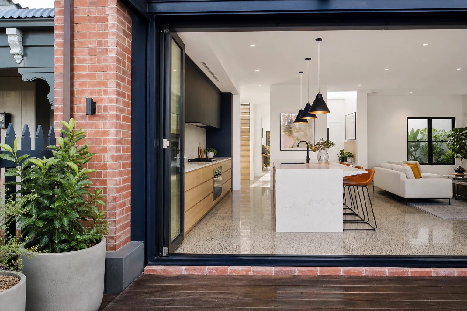 Fitzroy Terrace Renovations: Heritage Rules and Bold Interiors
