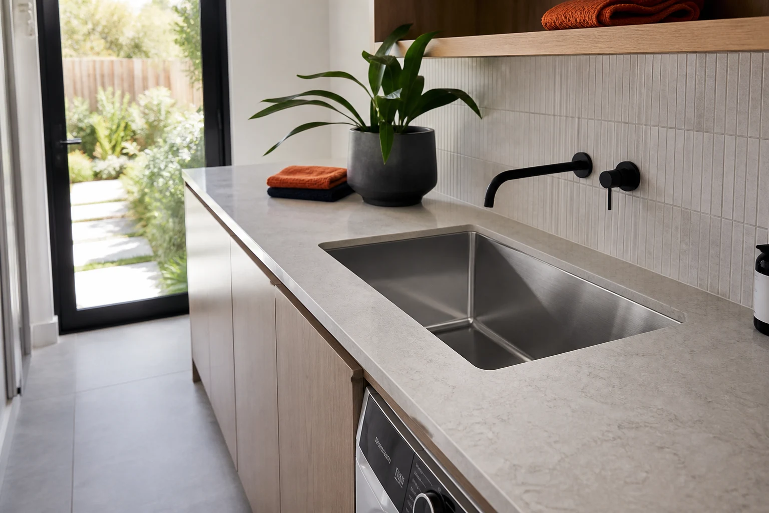 Laundry Sinks and Troughs: Sizes, Materials and Mounting