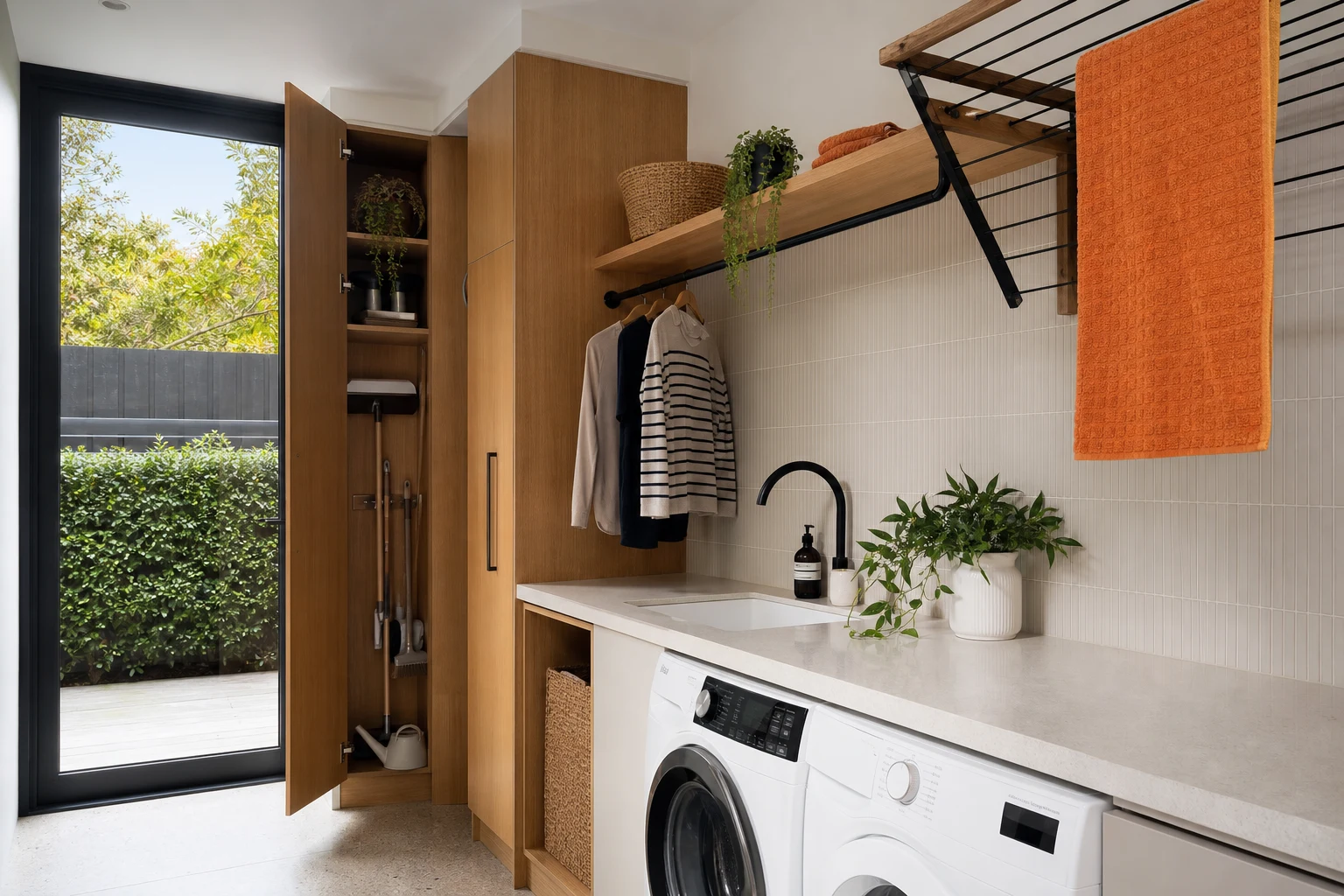 Laundry Storage and Cabinetry Ideas That Actually Get Used