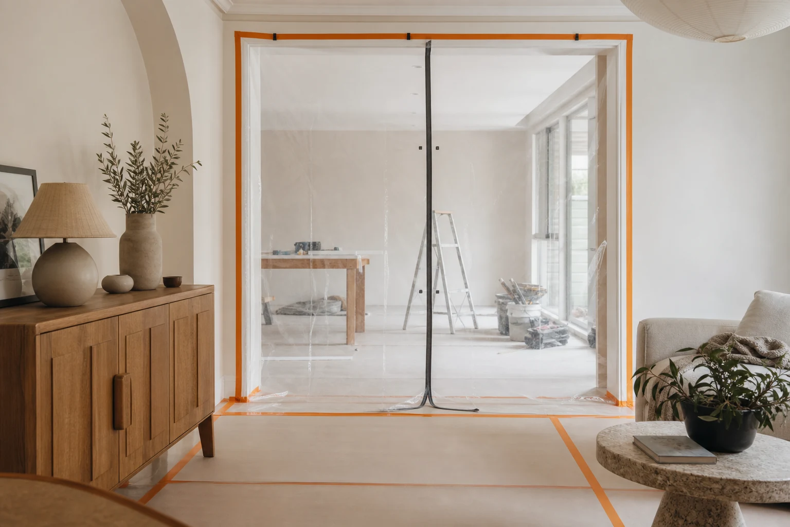 Renovation Dust Protection When You Are Living at Home