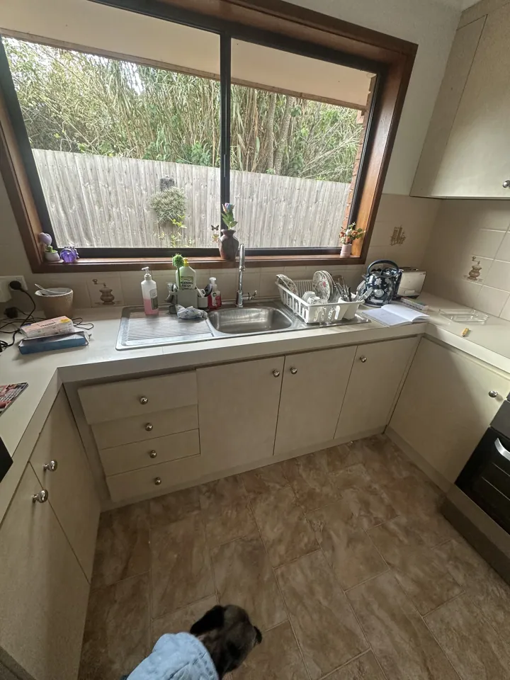 On-site renovation photograph
