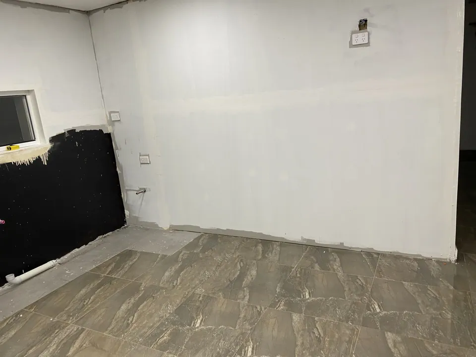 On-site renovation photograph