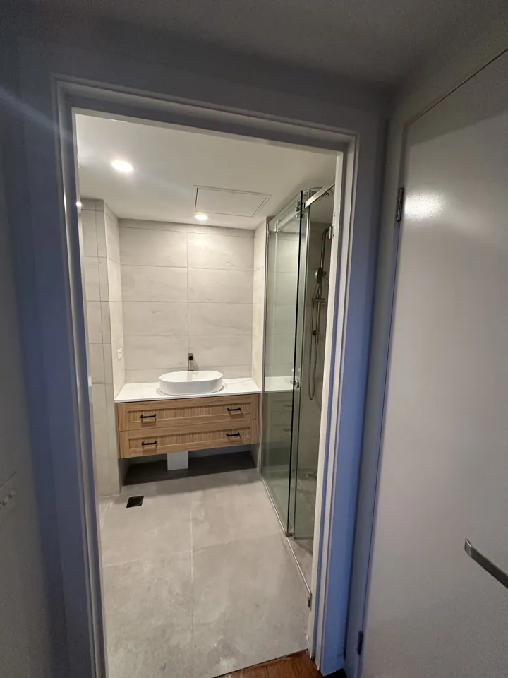 On-site renovation photograph