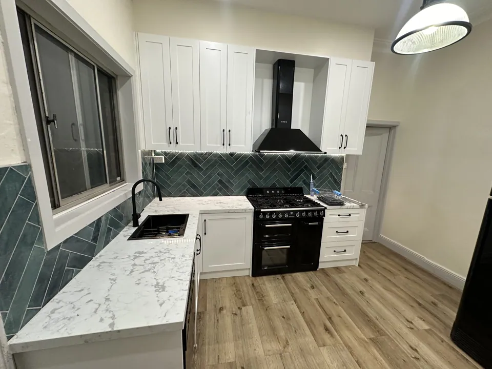 On-site renovation photograph
