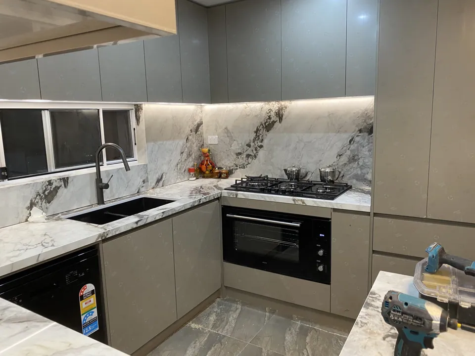 On-site renovation photograph