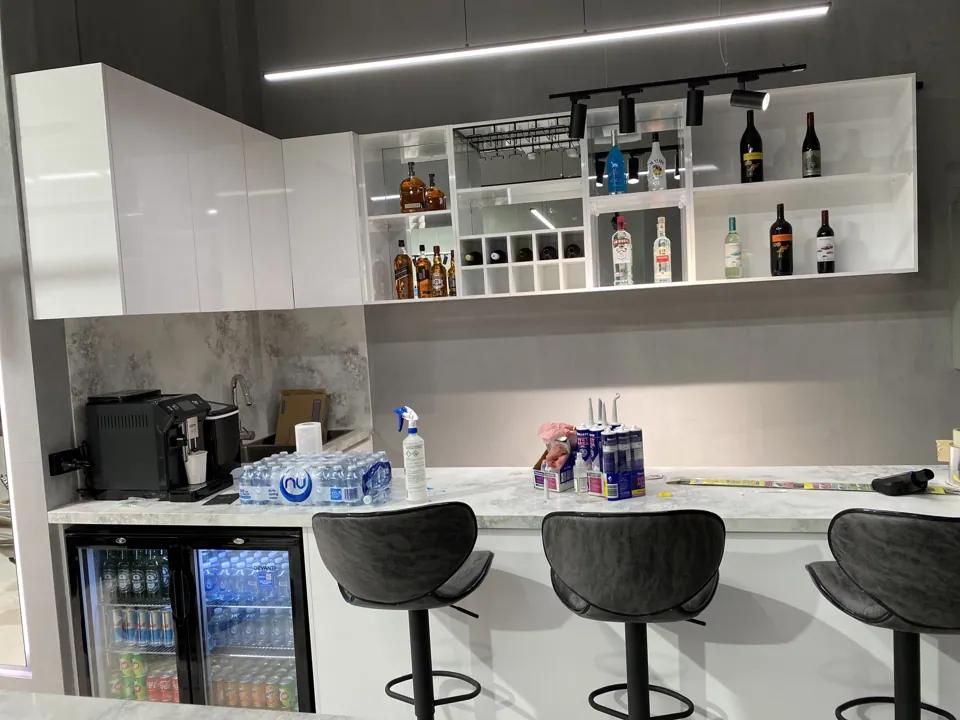 On-site renovation photograph
