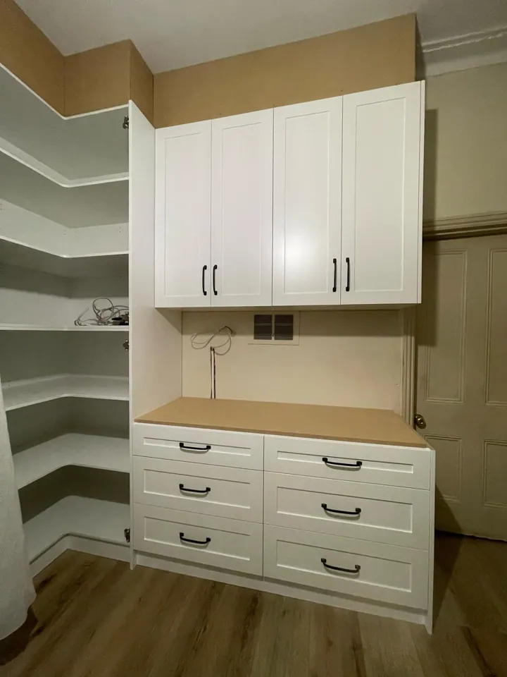 On-site renovation photograph