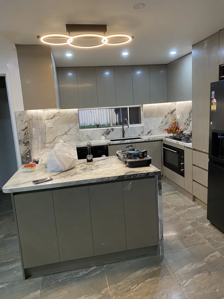 On-site renovation photograph