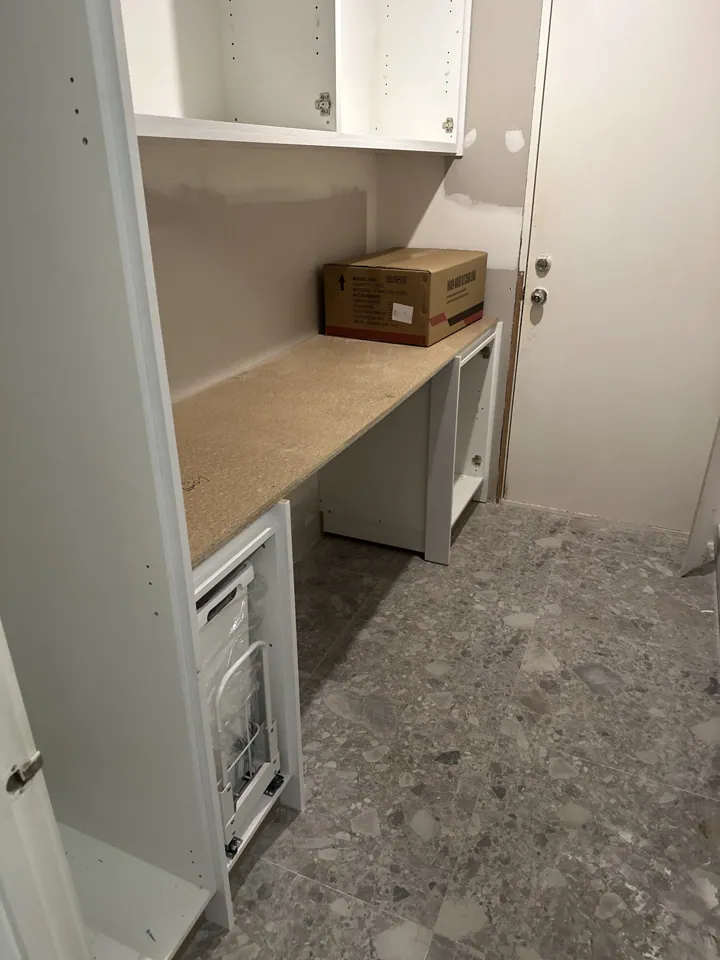 On-site renovation photograph