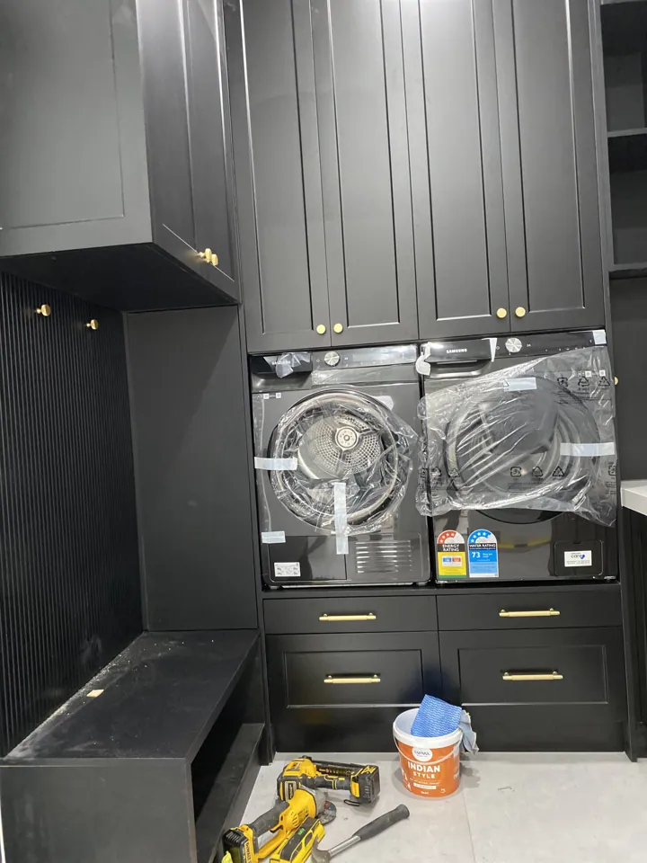 On-site renovation photograph