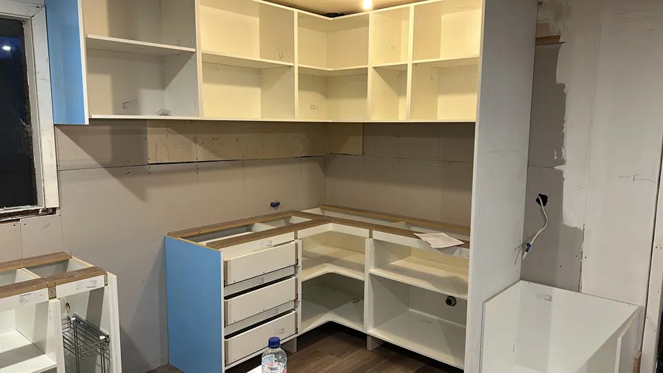 On-site renovation photograph