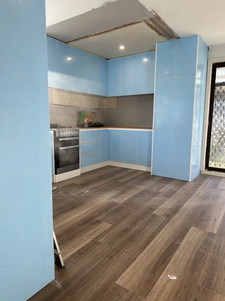 On-site renovation photograph