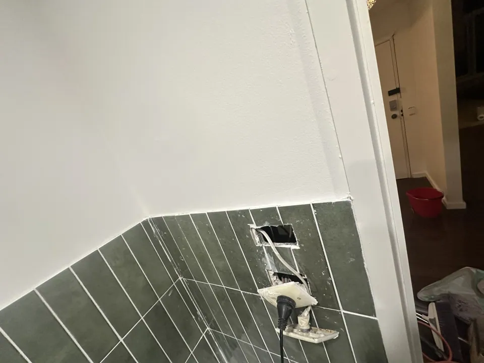 On-site renovation photograph