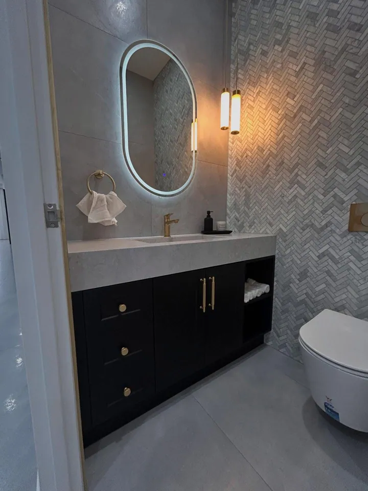 On-site renovation photograph