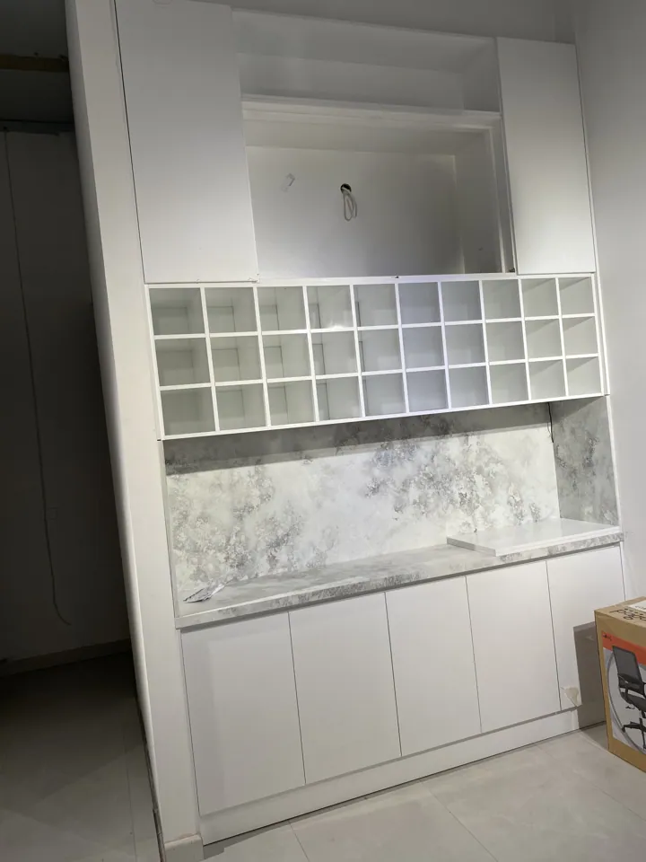 On-site renovation photograph