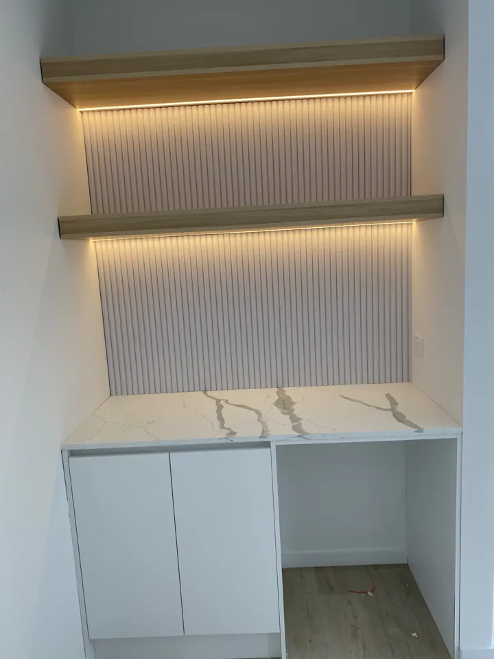 On-site renovation photograph