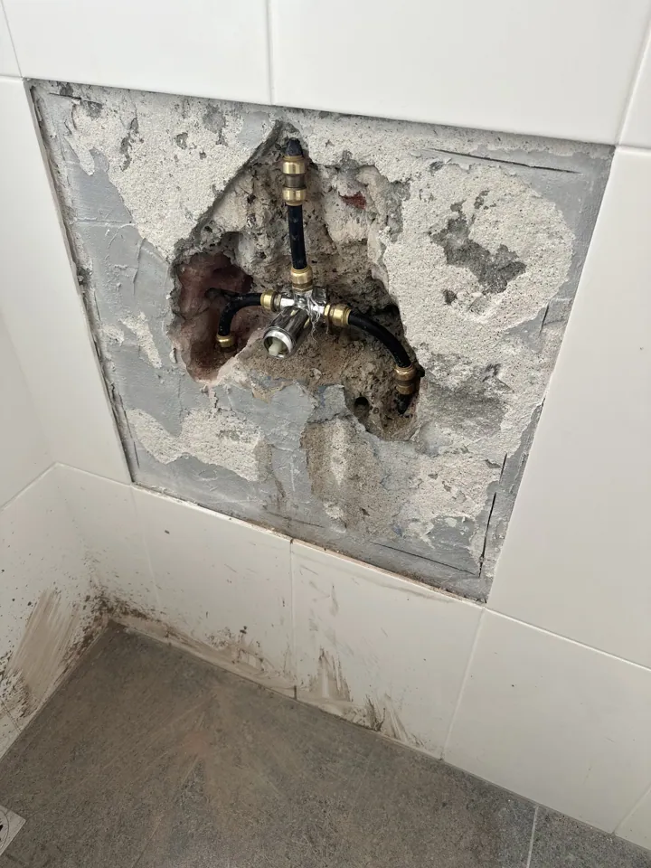 On-site renovation photograph