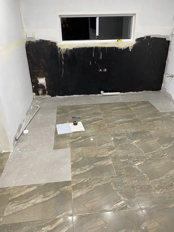 On-site renovation photograph