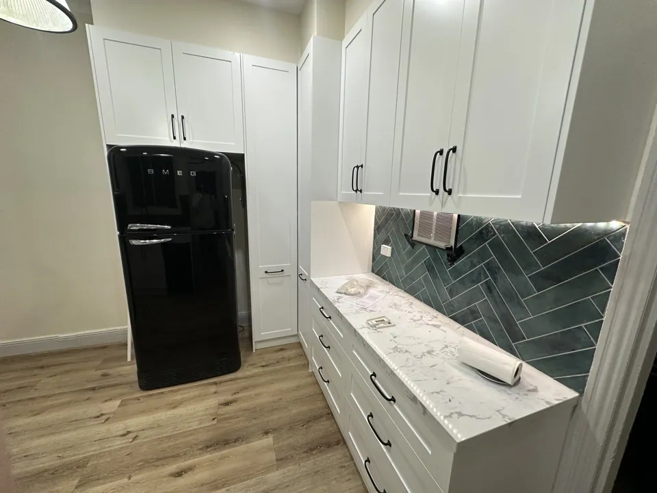 On-site renovation photograph