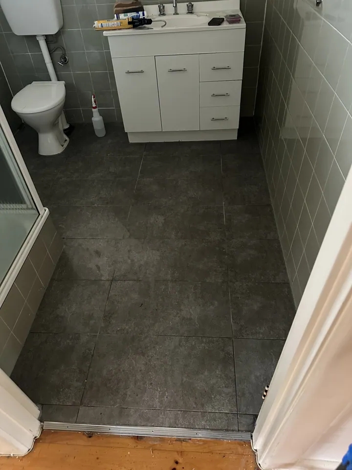 On-site renovation photograph