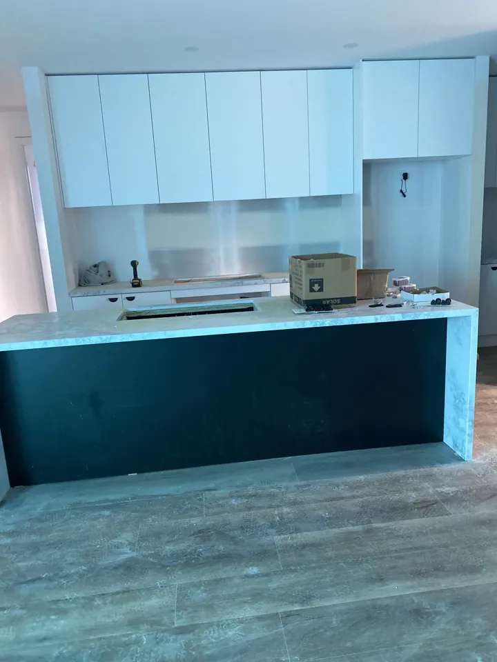 On-site renovation photograph