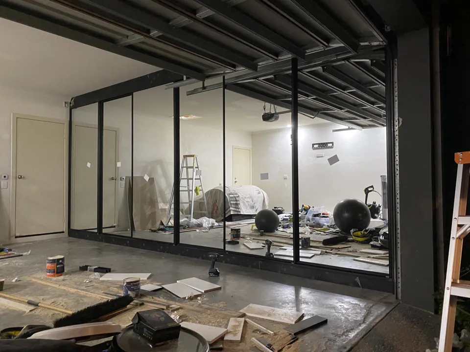 On-site renovation photograph