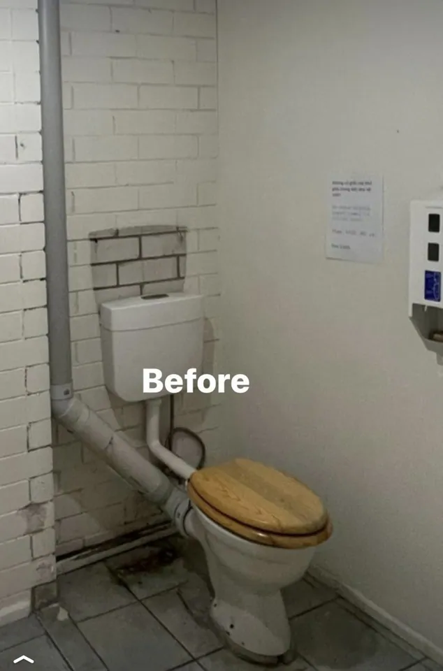 On-site renovation photograph
