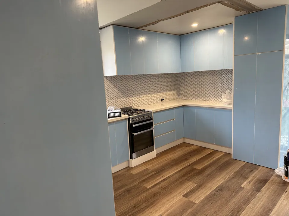 On-site renovation photograph