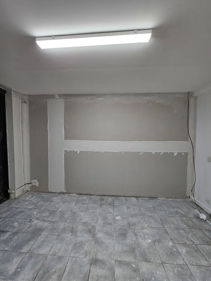 On-site renovation photograph