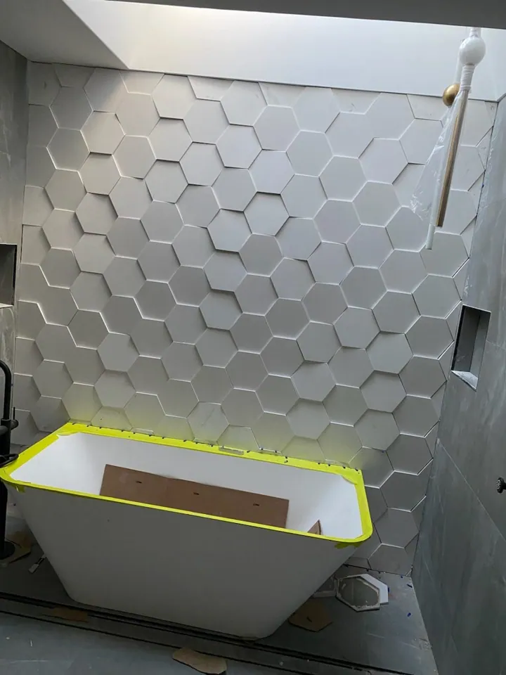 On-site renovation photograph