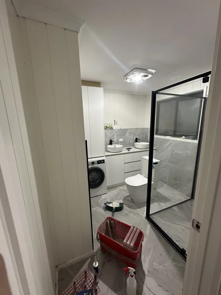 On-site renovation photograph