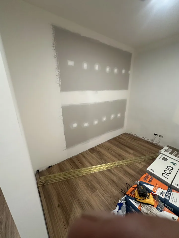 On-site renovation photograph