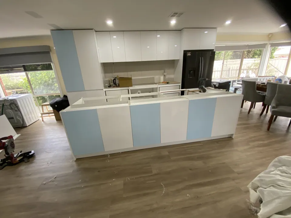 On-site renovation photograph