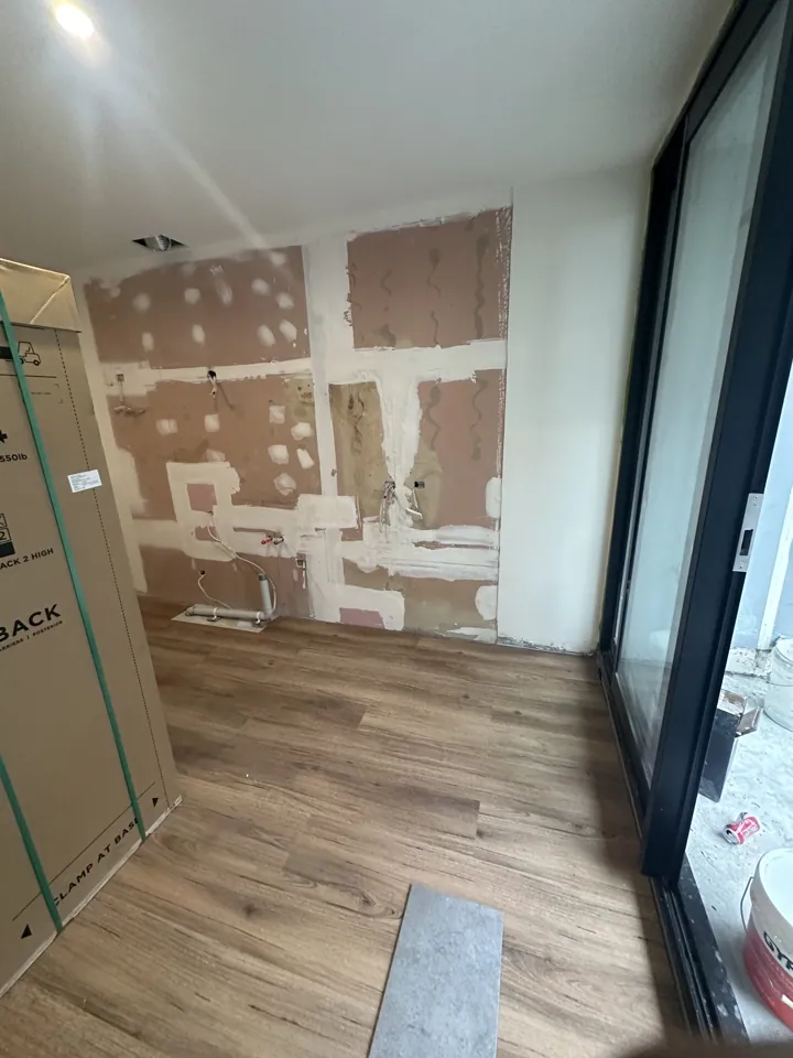 On-site renovation photograph