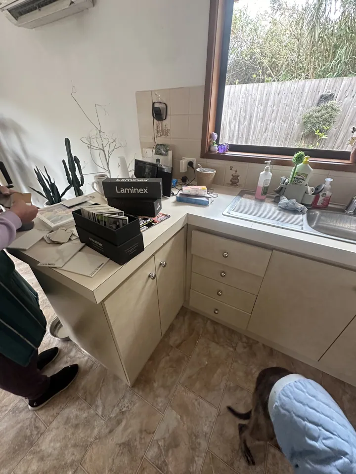 On-site renovation photograph