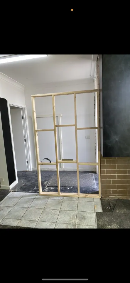 On-site renovation photograph