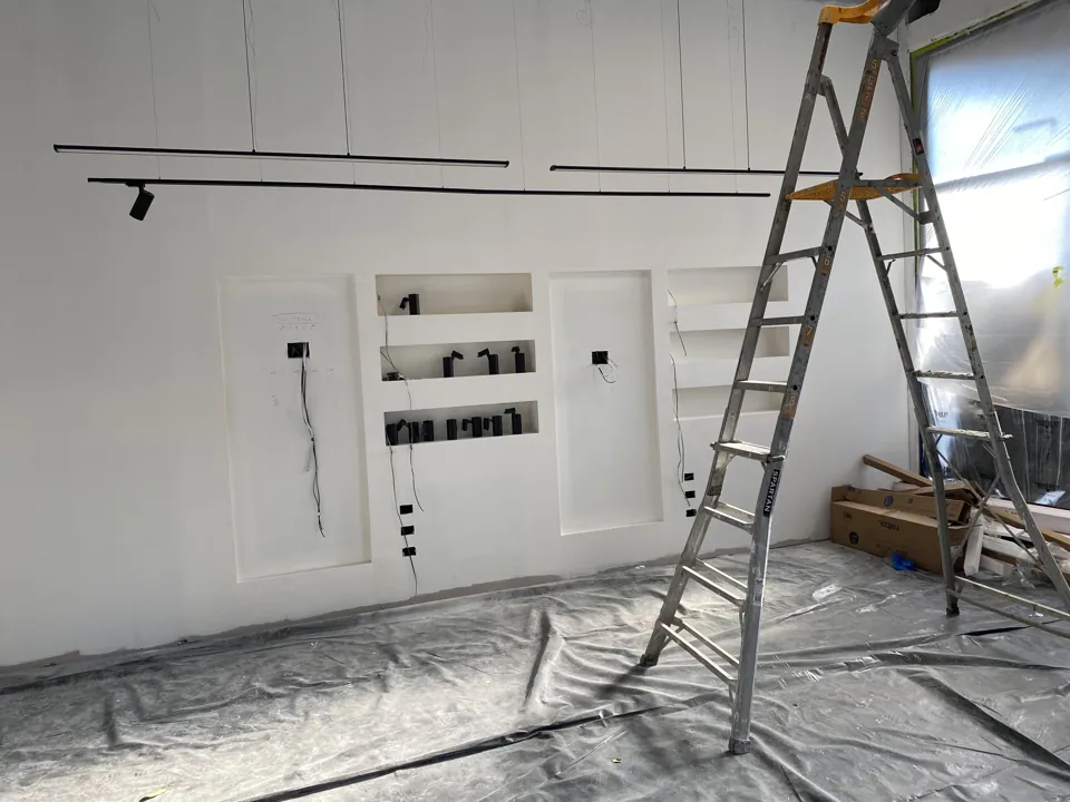 On-site renovation photograph