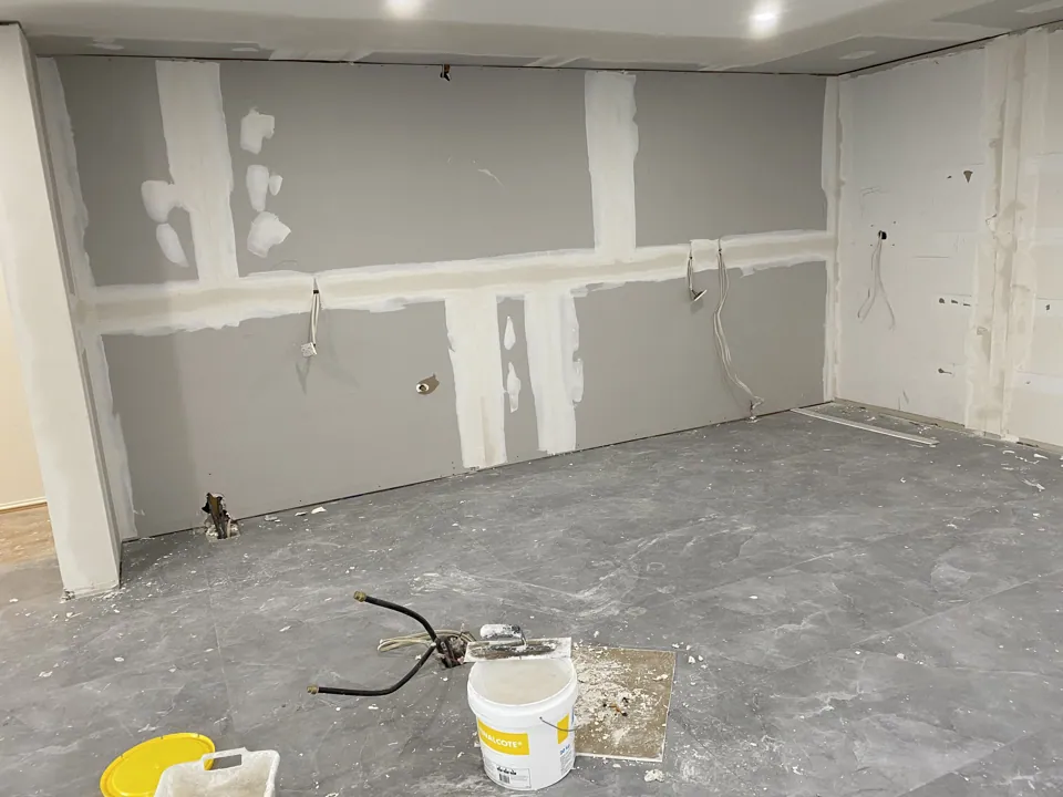 On-site renovation photograph