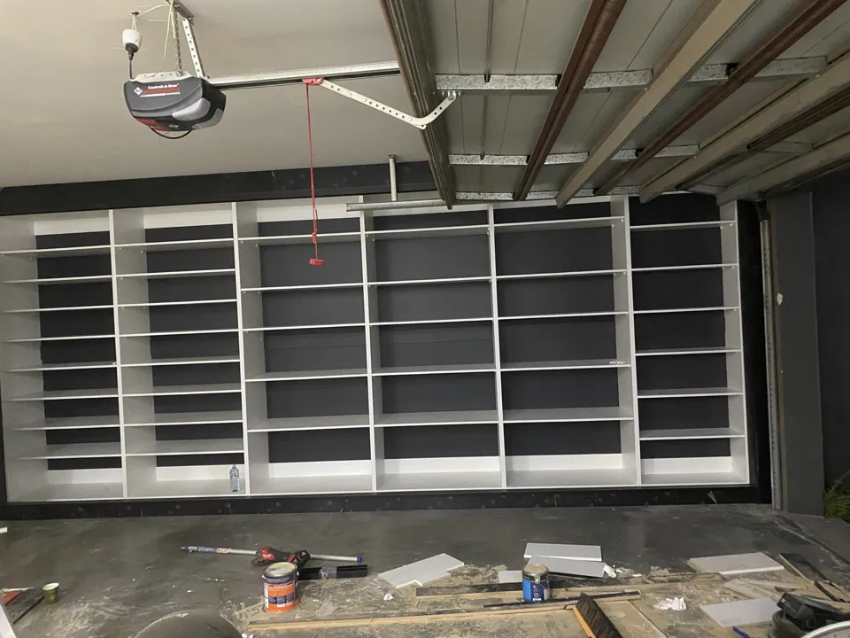 On-site renovation photograph