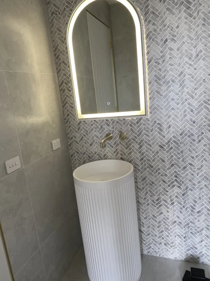 On-site renovation photograph