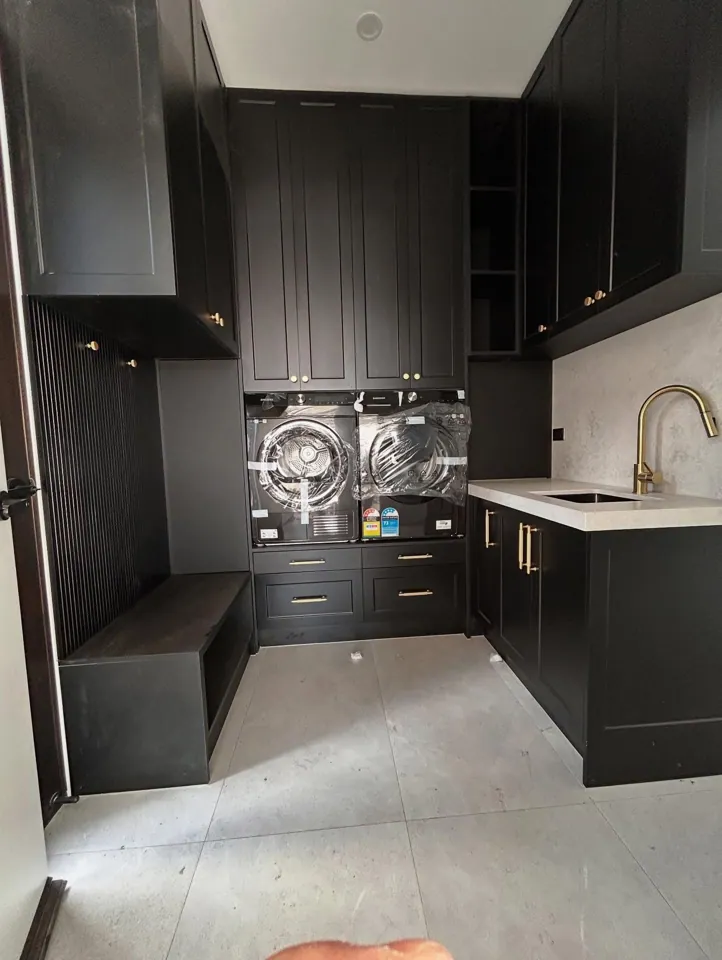 On-site renovation photograph