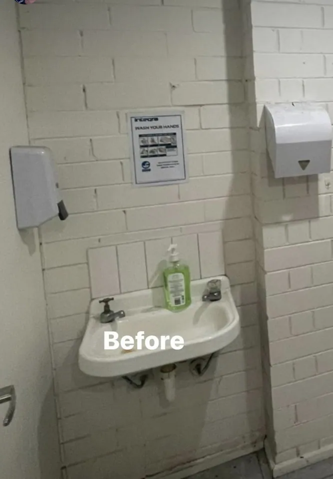 On-site renovation photograph